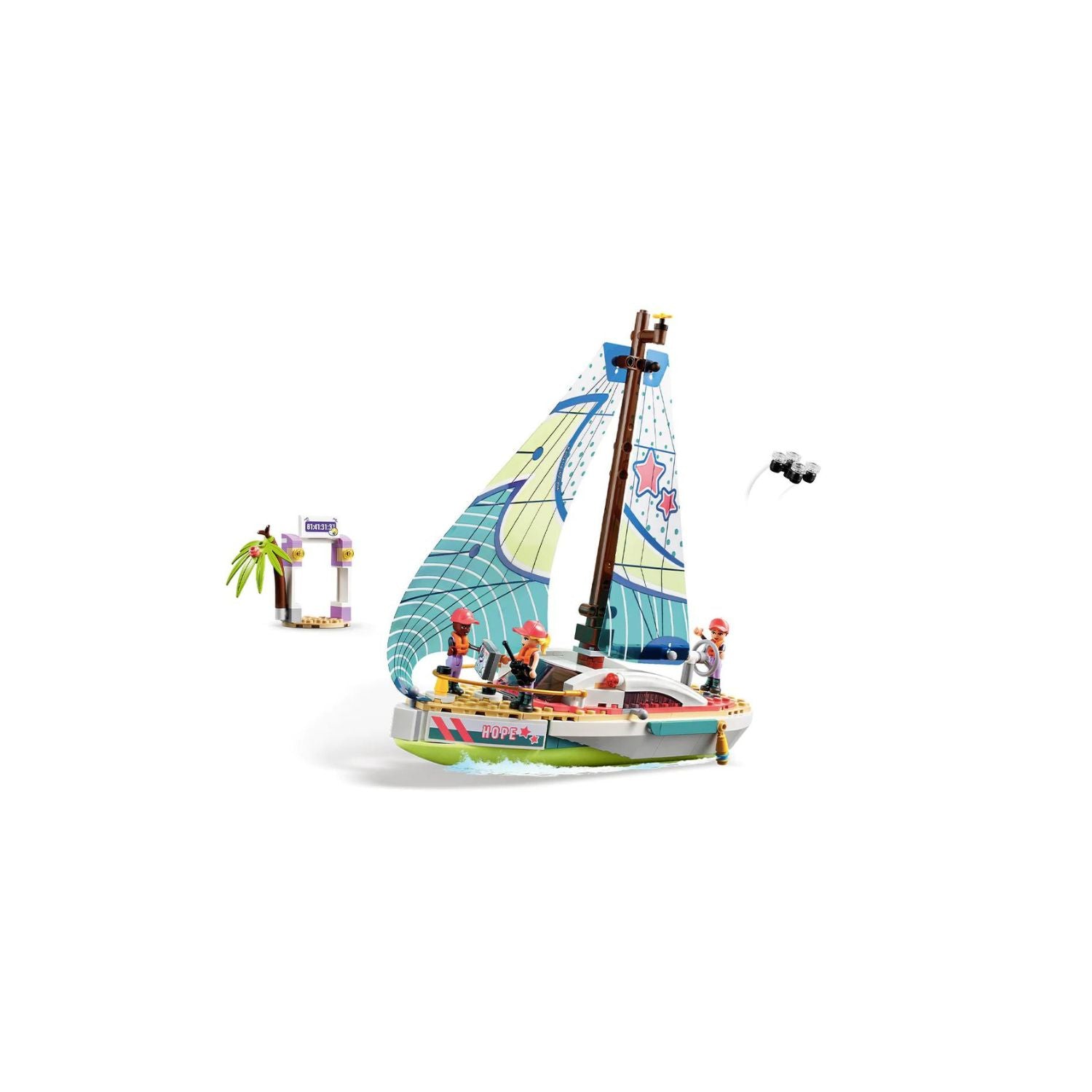 LEGO® Friends Stephanie’s Sailing Adventure 41716 Building Toy Set (309 Pieces)