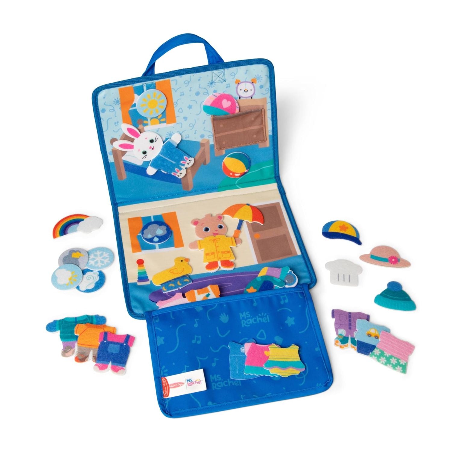Melissa & Doug Ms Rachel Felt Activity Board