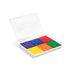 Melissa & Doug Rainbow Stamp Pad/ 6 Washable Inks.