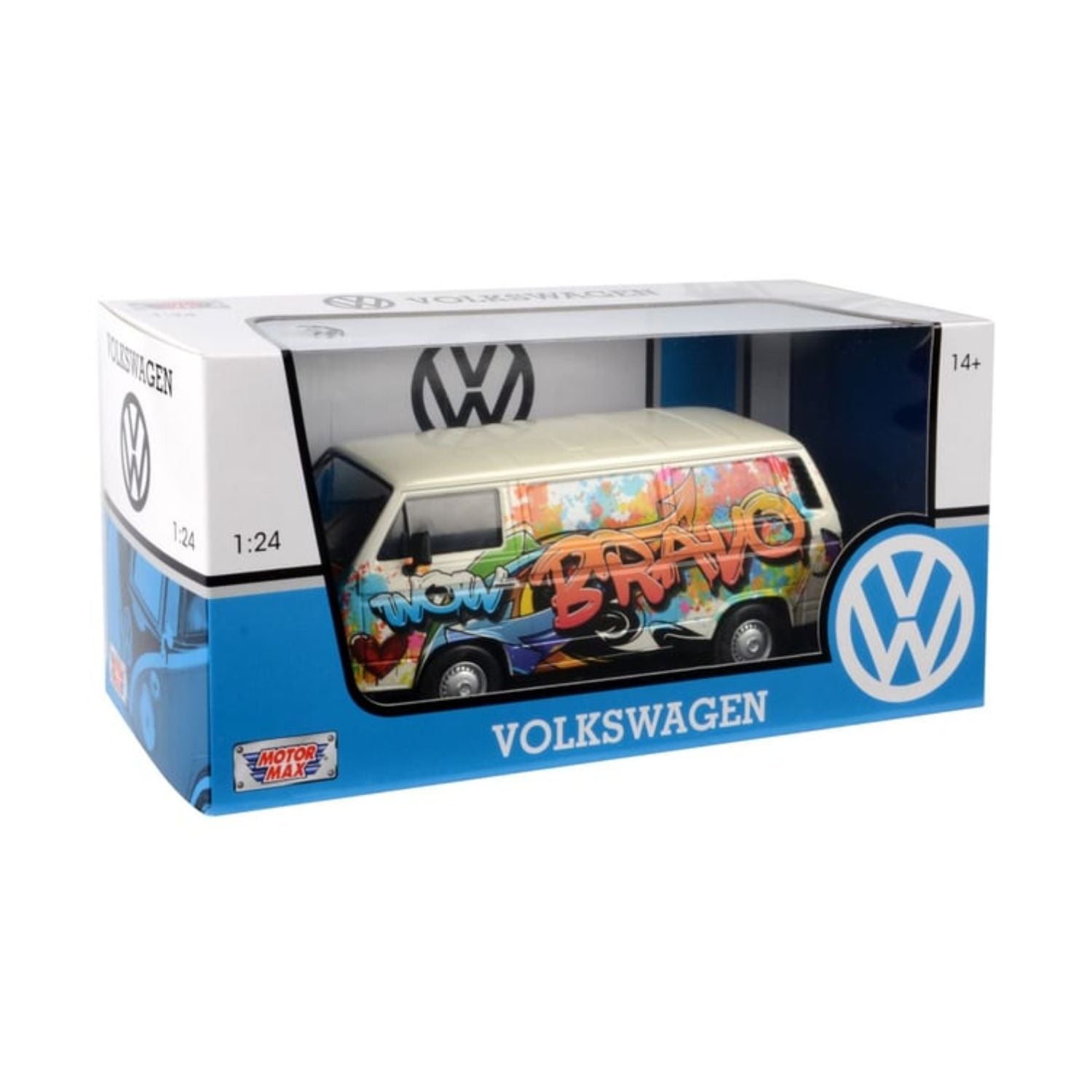 Motormax Volkswagen Type2 (T3) Graffiti Scale 1:24