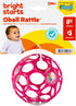 Bright Starts Oball Rattle Easy-Grasp Ball  Pink