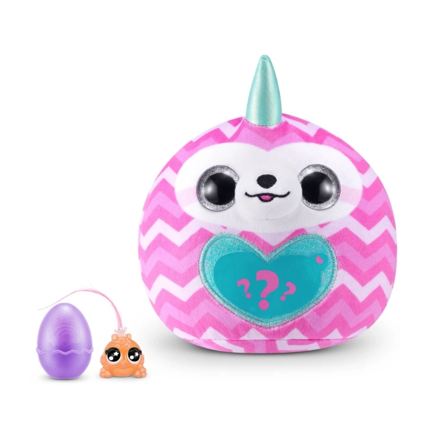 ZURU Rainbocorns Wild Heart Surprise Series Collectible Plush Mystery Egg Toy