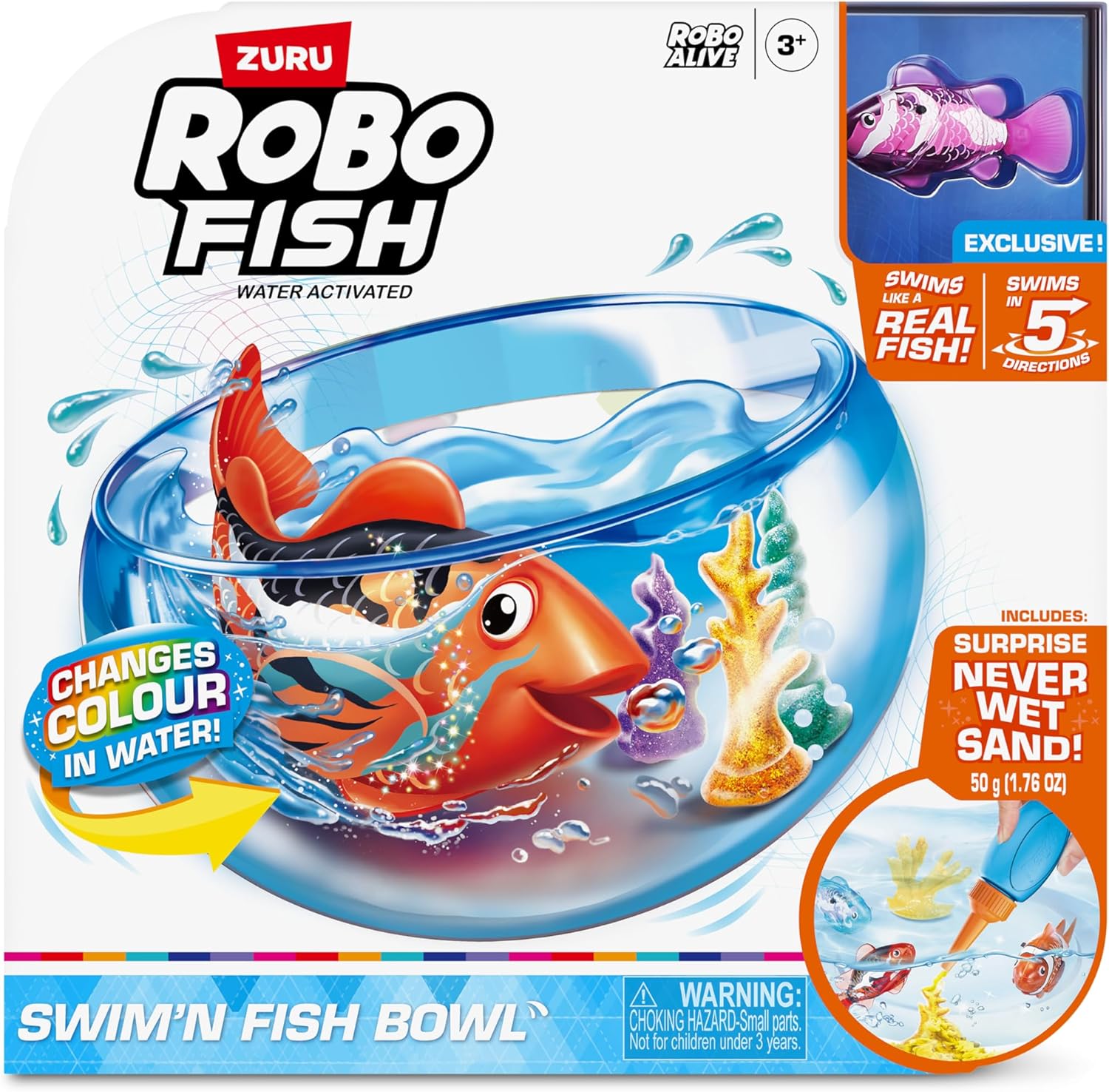 Zuru Robo Alive Robo Swiming Fish Playset Series 1