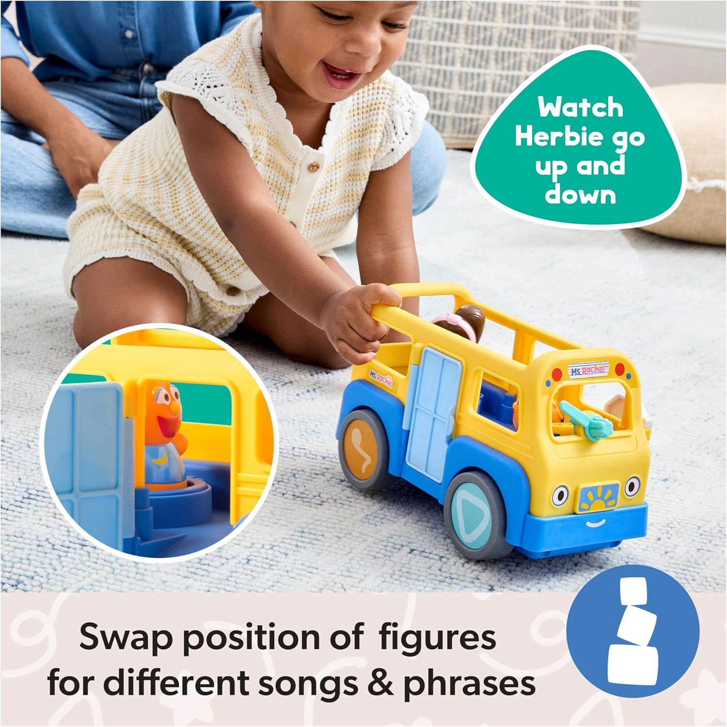 Melissa & Doug Ms Rachel Wheels on the Bus (Vehicle)