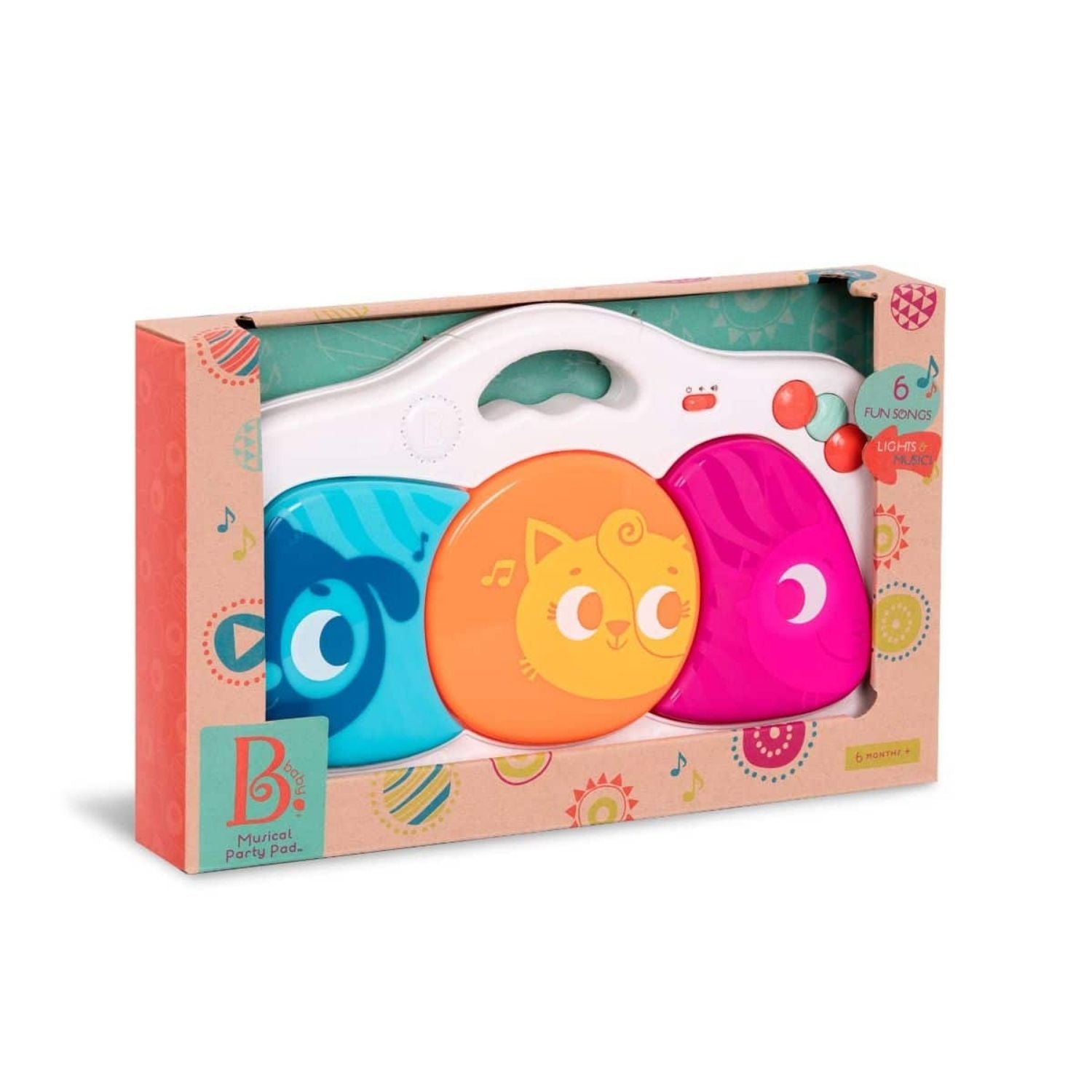 B. Toys  Kick and Play Musical Party Pad - BOX DAMAGED