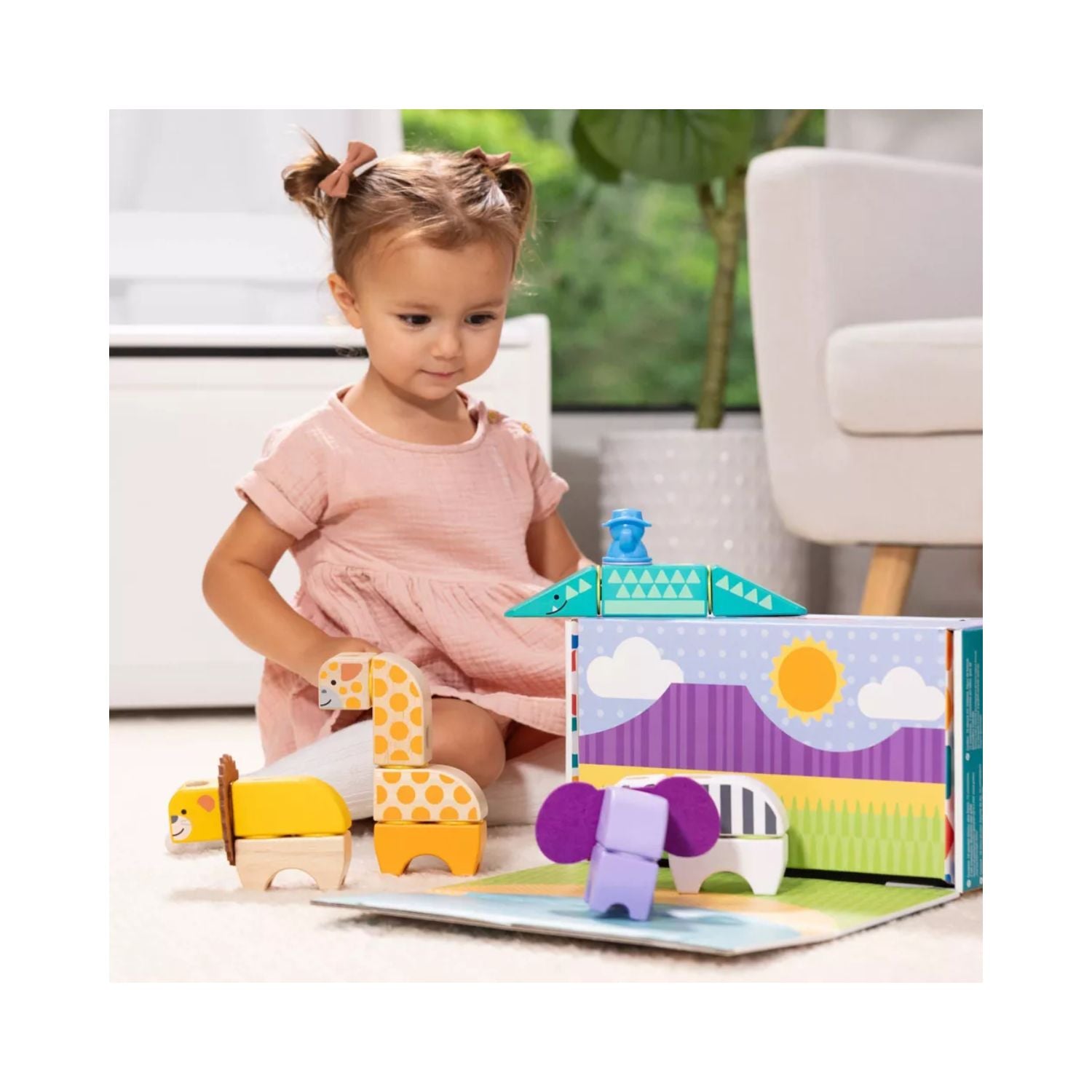 Melissa & Doug Blockables Safari (34 pcs)