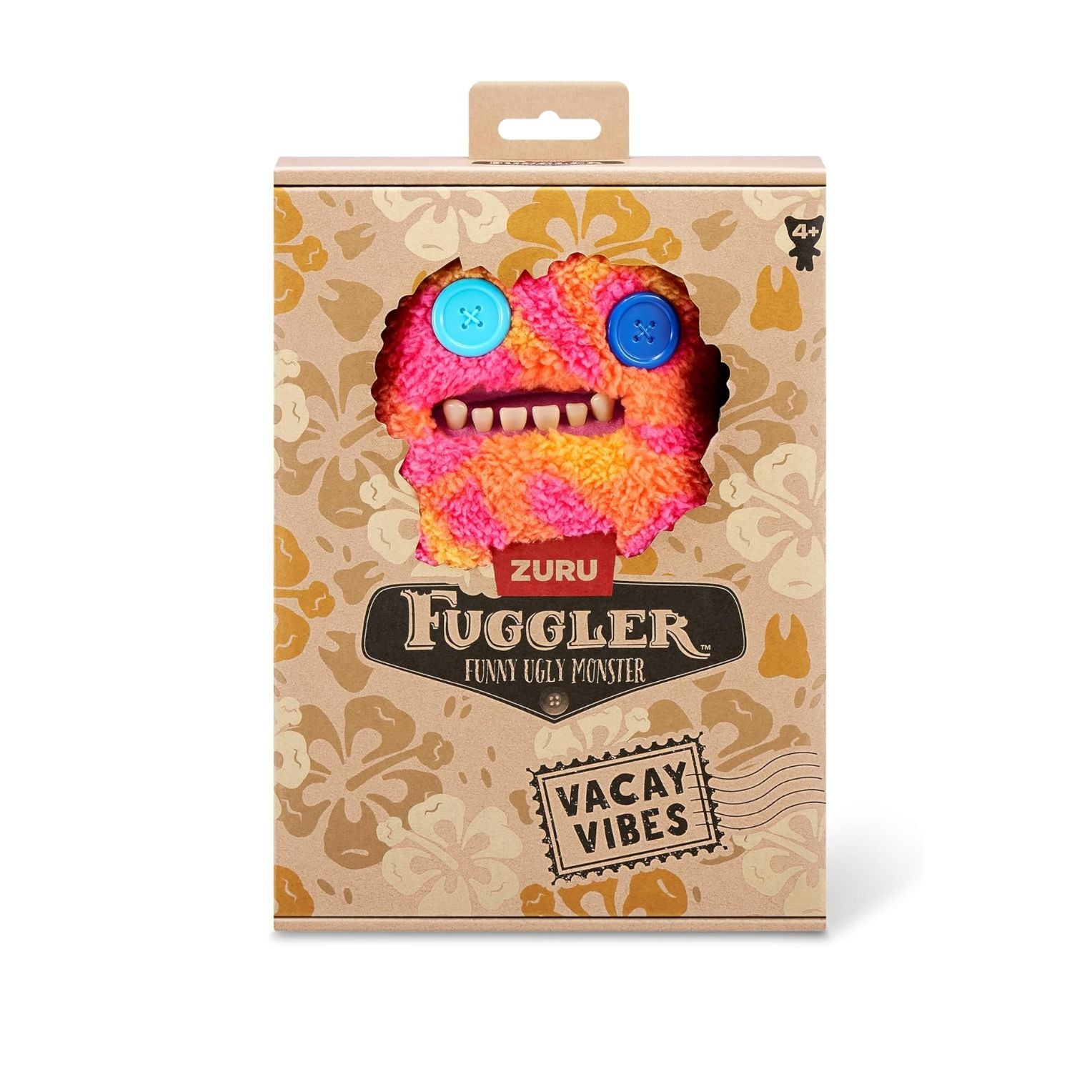 ZURU Fuggler Vacay Vibes Plush Monster Bundle | Reek-O & Sir Splodge-A-Lot