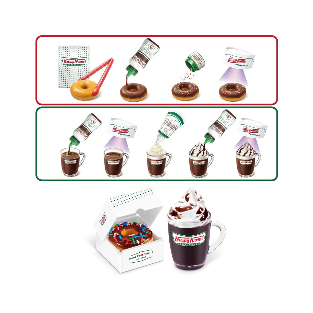 Zuru Mini Brands Surprise Krispy Kreme Capsule - Create a Mini Krispy Kreme