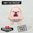 Fuggler Vacay Vibes by ZURU, Funny Ugly Monster - Hedge Grog - Cream