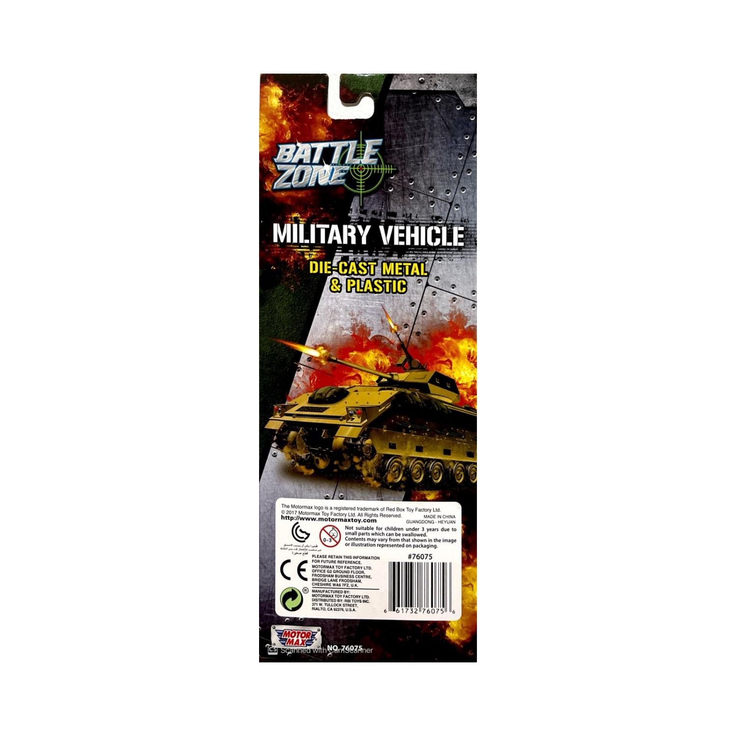 Motormax 5-Piece Die-Cast Military Vehicle Set