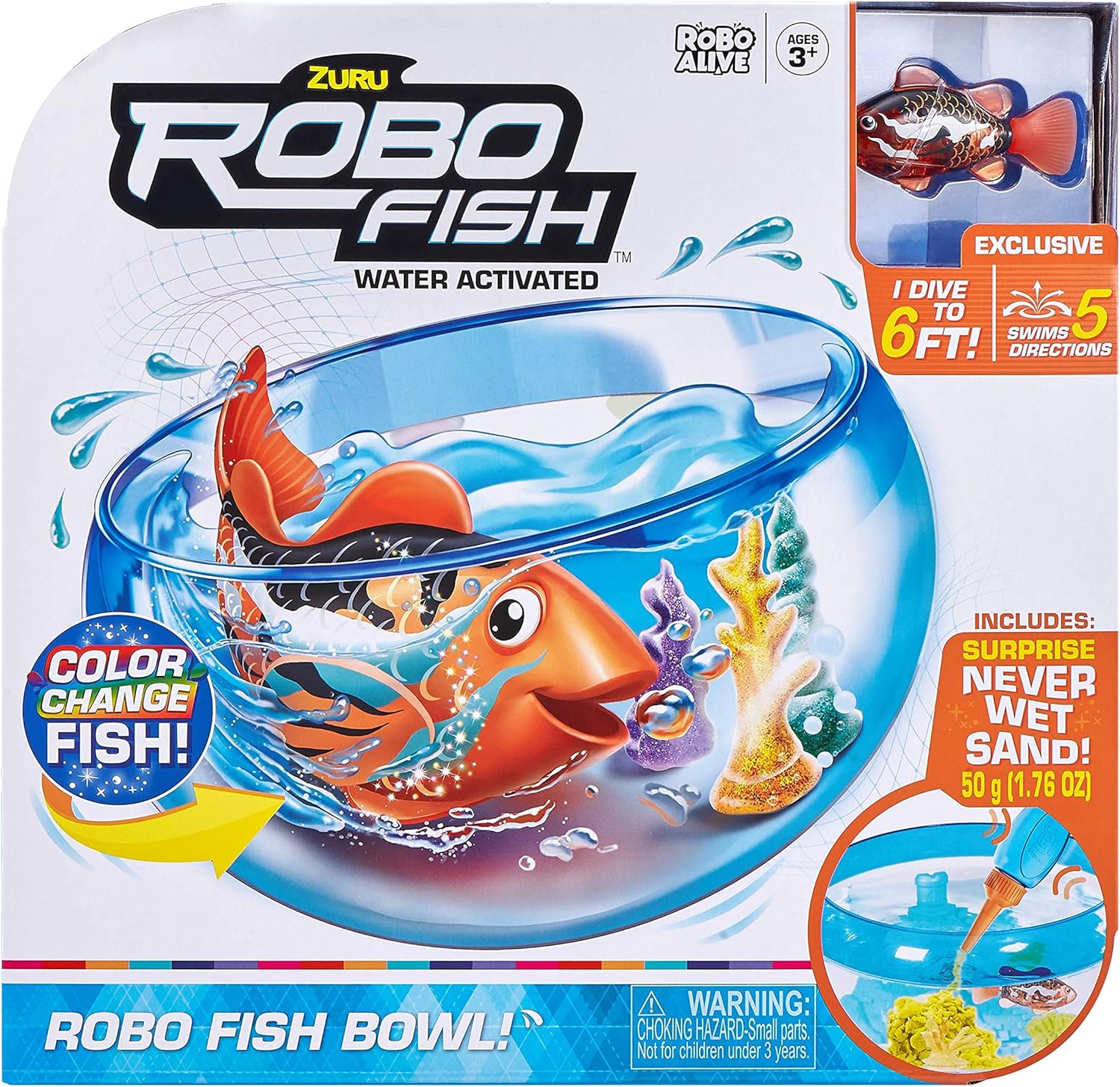 Zuru Robo Alive Robo Swiming Fish Playset Series 1