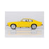 Motormax 1974 Ford Maverick Yellow "Forgotten Classics" Series Scale 1:24 Diecast Model Car