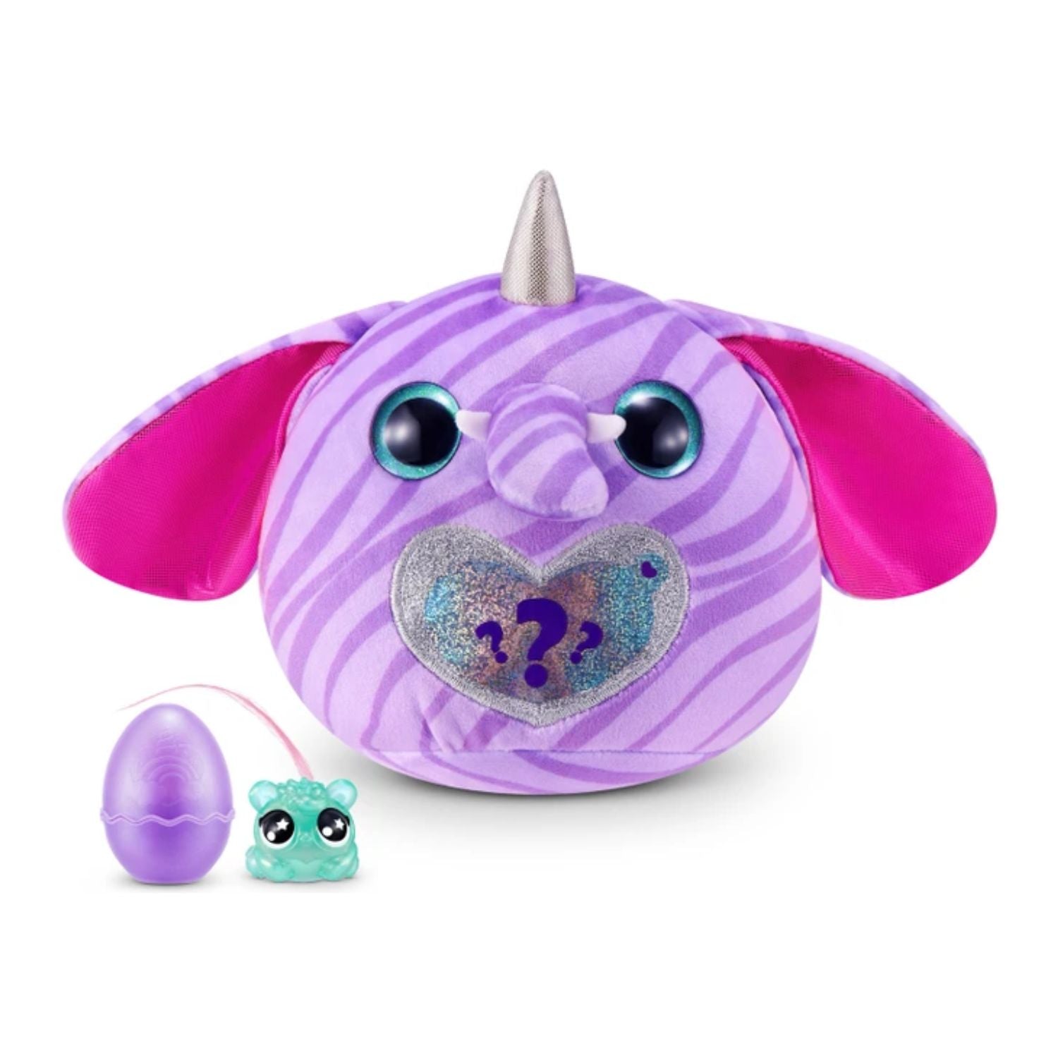 ZURU Rainbocorns Wild Heart Surprise Series Collectible Plush Mystery Egg Toy