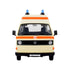 Motormax 1:24 Volkswagen Type2 (T3) Ambulance Hi Roof Cream