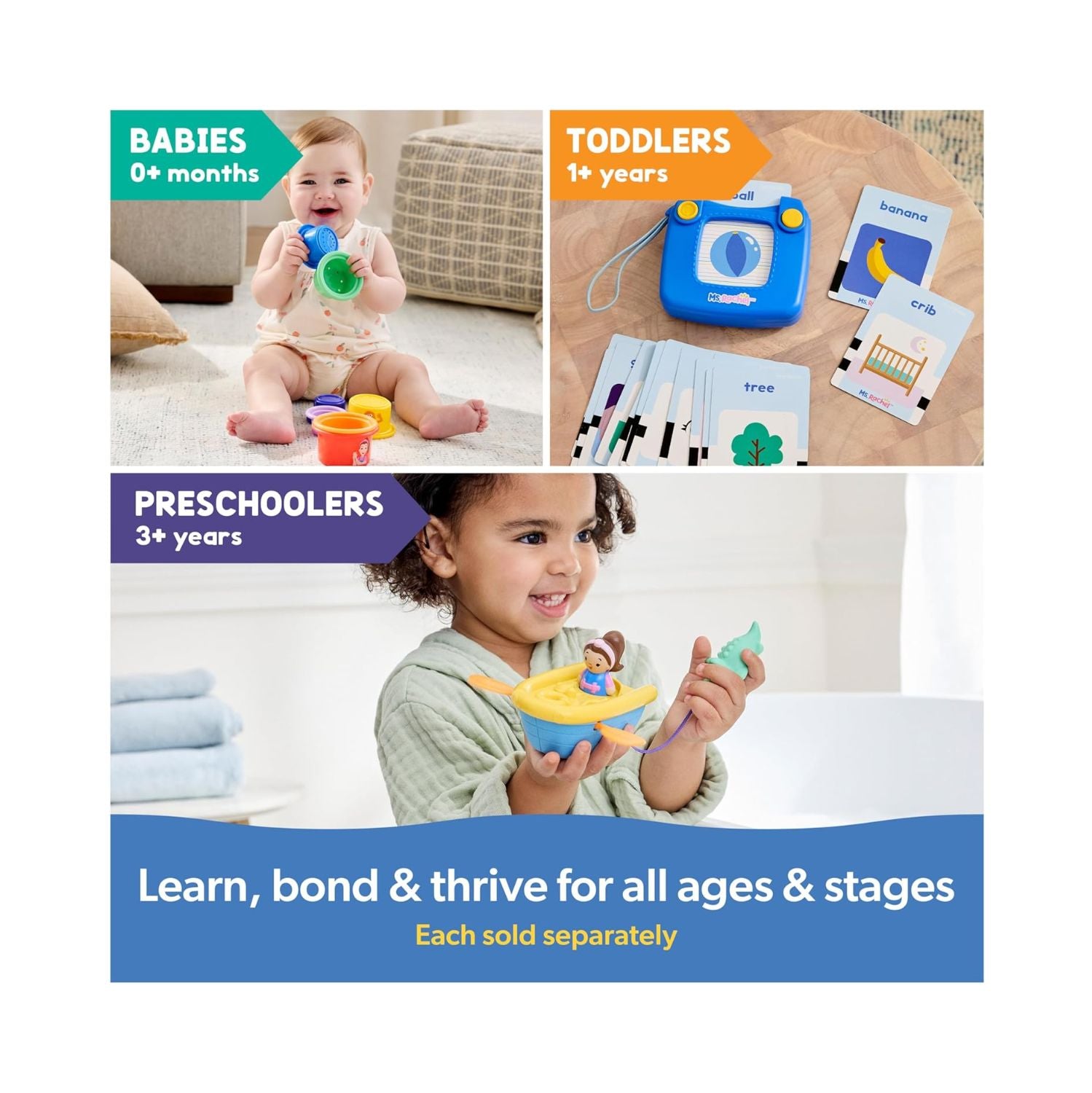Melissa & Doug Ms. Rachel Spin and Sing Learning Wheel