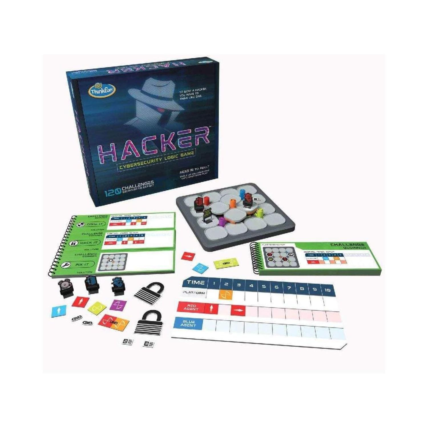 ThinkFun Hacker - Cybersecurity Coding & STEM Strategy Game