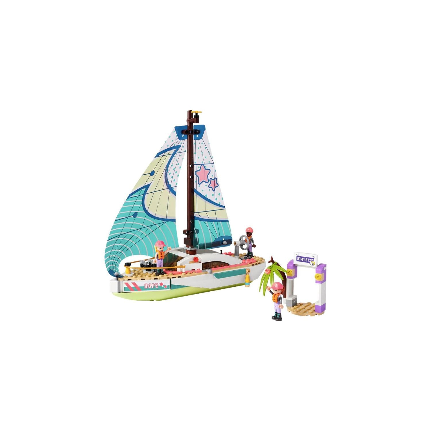 LEGO® Friends Stephanie’s Sailing Adventure 41716 Building Toy Set (309 Pieces)