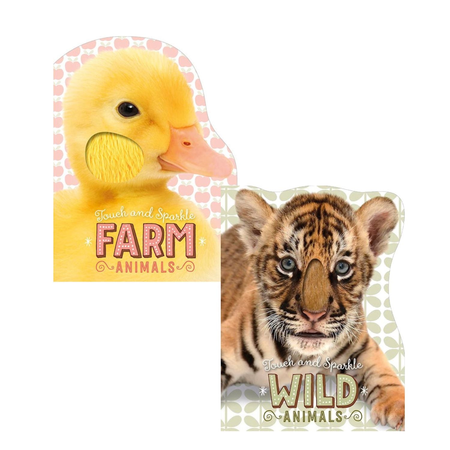 Sensory Board Book Collection: Animal Adventures (2-Book Set) For Ages 0-5