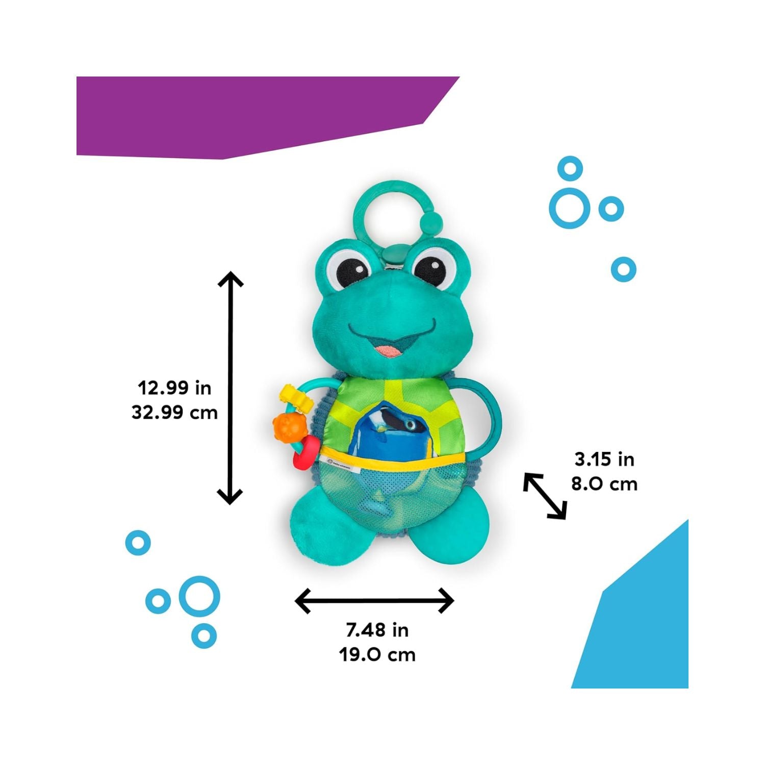 Baby Einstein Neptune's Sensory Sidekick Activity Plush Toy