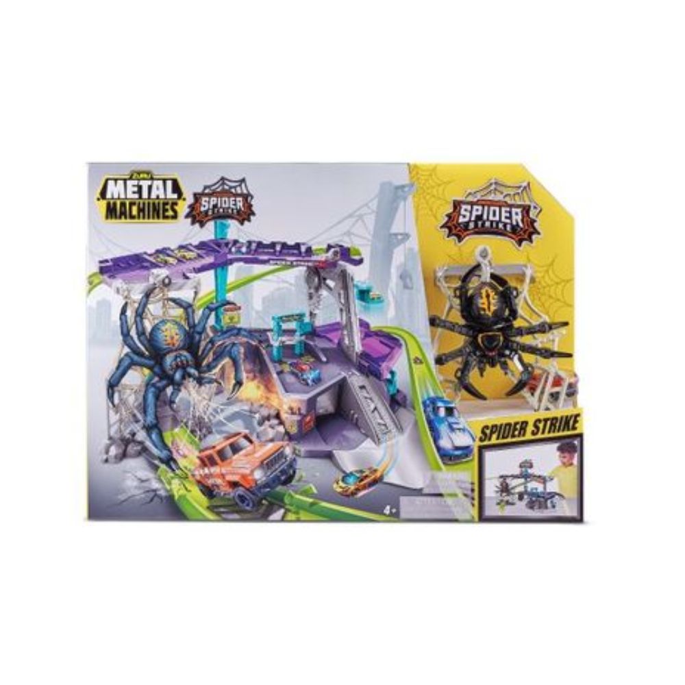 Zuru Metal Machines Spider Strike Garage Playset