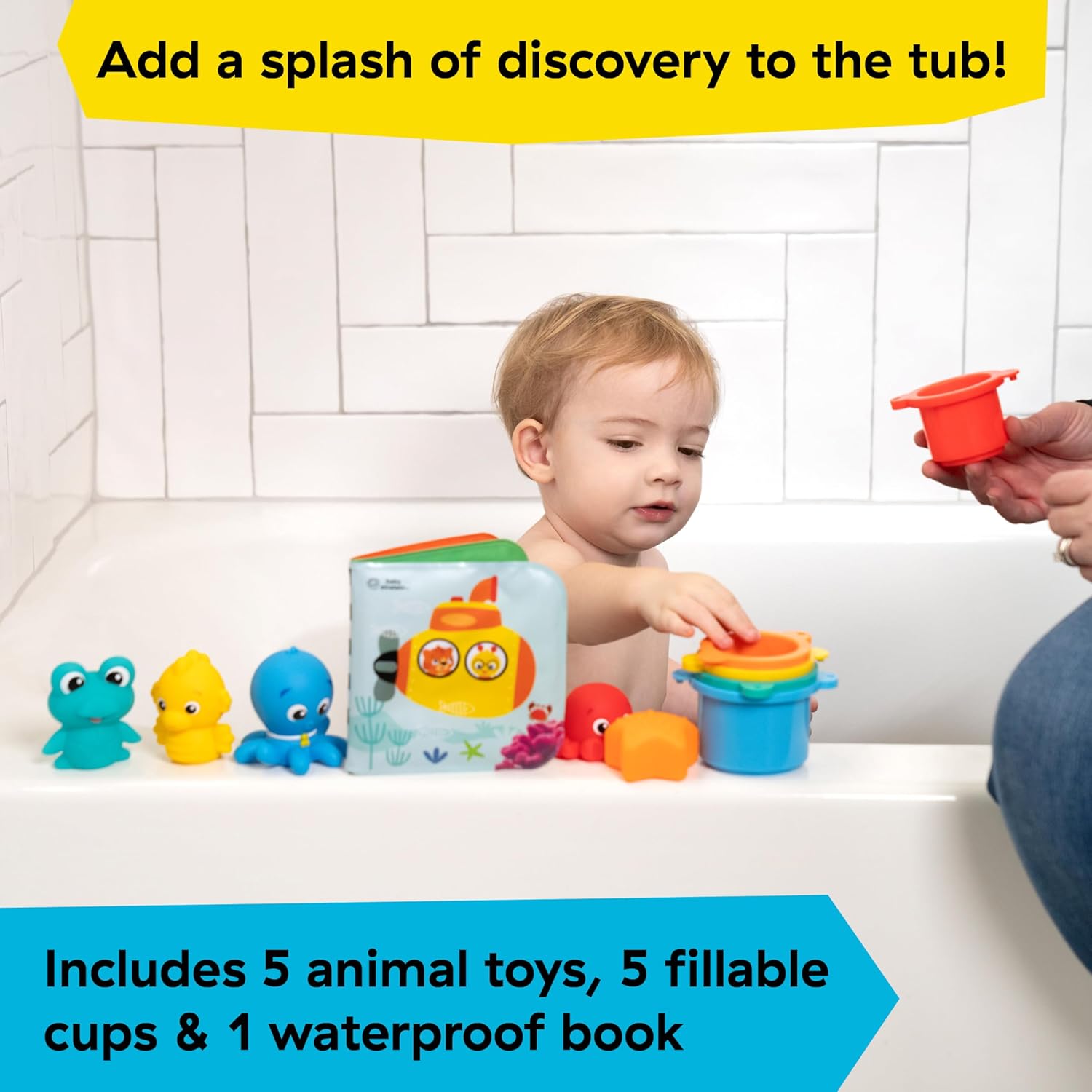 Baby Einstein Opus Bath Pals 11 Piece Bath Gift Set