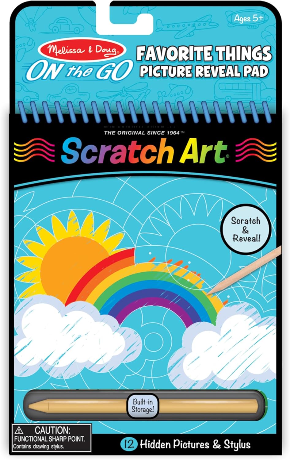 Melissa & Doug Favorite Things Scratch Art