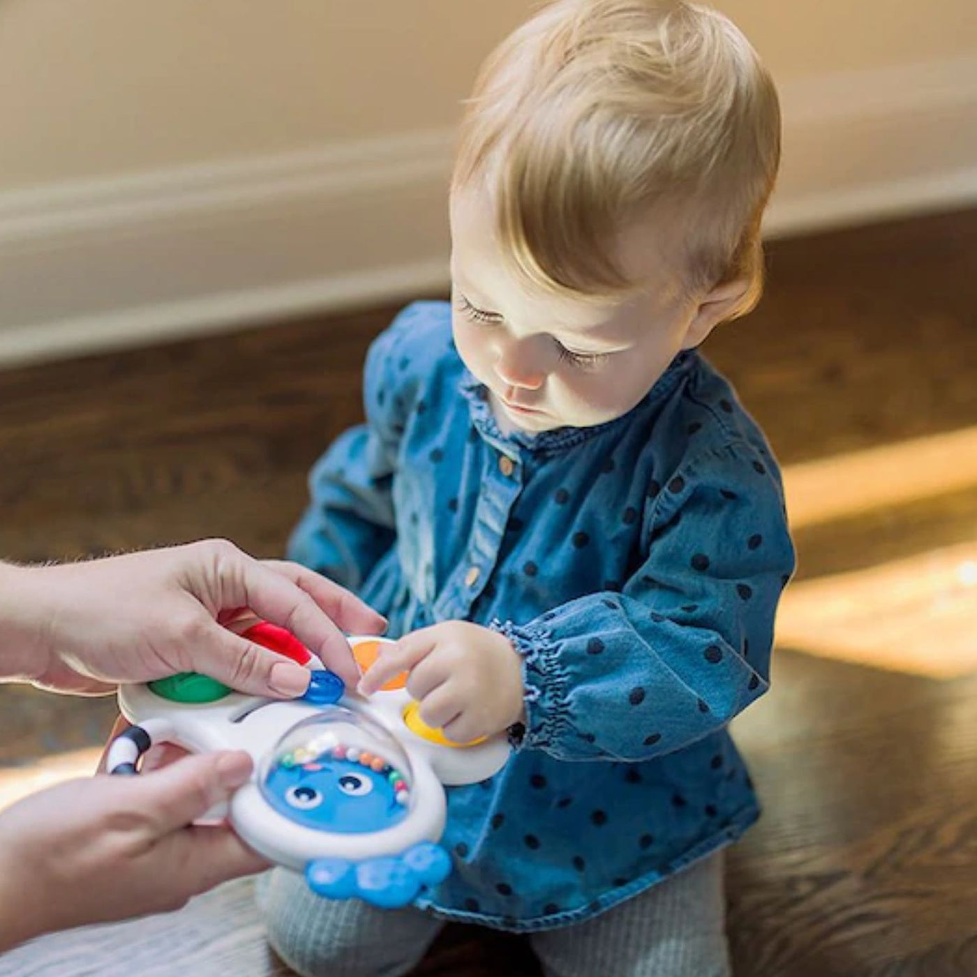 Baby Einstein - Opus’s Shape Pops Sensory Rattle & Teether – MyToy.co.za
