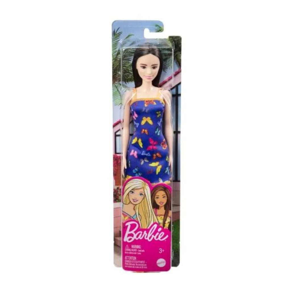 Barbie Casual Doll - Blue Butterfly Dress