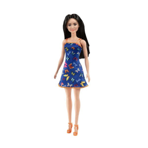 Barbie Casual Doll - Blue Butterfly Dress