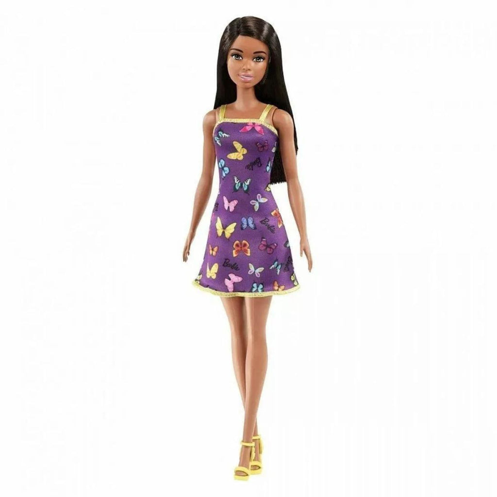 Barbie Casual Doll - Purple Butterfly Dress