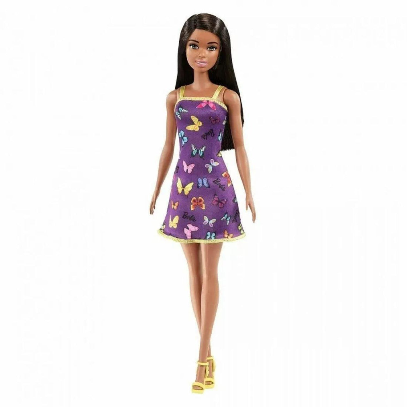 Barbie Casual Doll Purple Butterfly Dress