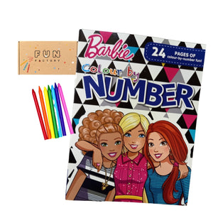 Barbie Colour by Number