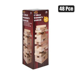 Classic Game Wood Tower 48 piece