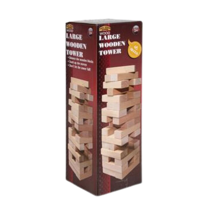 Classic Game Wood Tower 48 piece