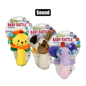 Cooey Baby Rattle Squeeze Me! Yellow