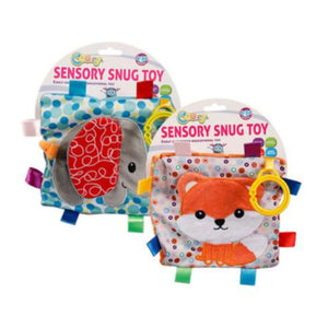 Cooey Baby Sensory Snug Toy - Elephant