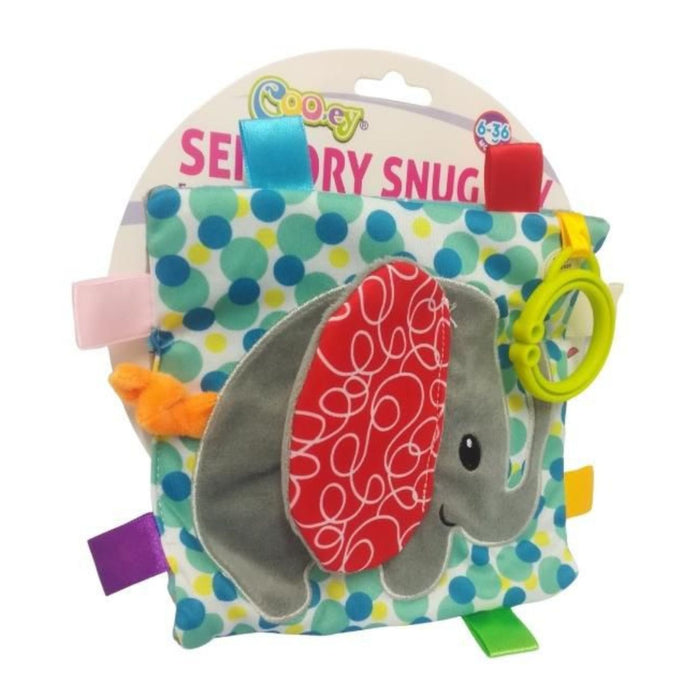 Cooey Baby Sensory Snug Toy - Elephant