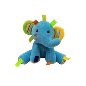 Cooey Plush Baby Rattle Blue