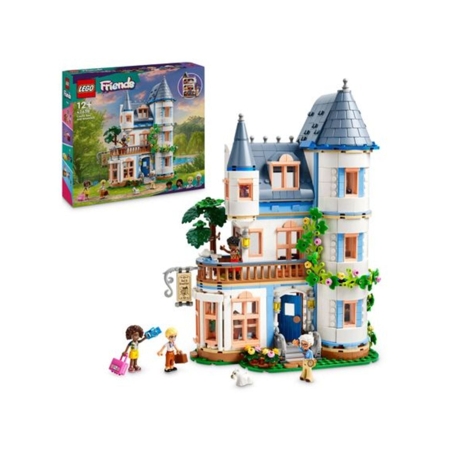 LEGO® Friends Castle Bed and Breakfast Hotel Playset - 42638