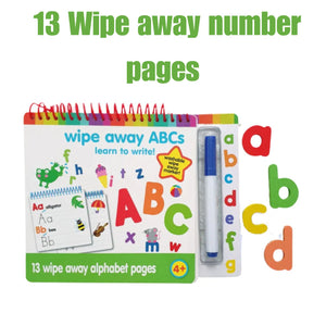 Edu Book Wipe Away Alphabet Pages