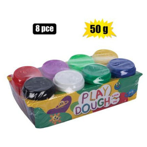 Edu play dough tube 50g 8pc