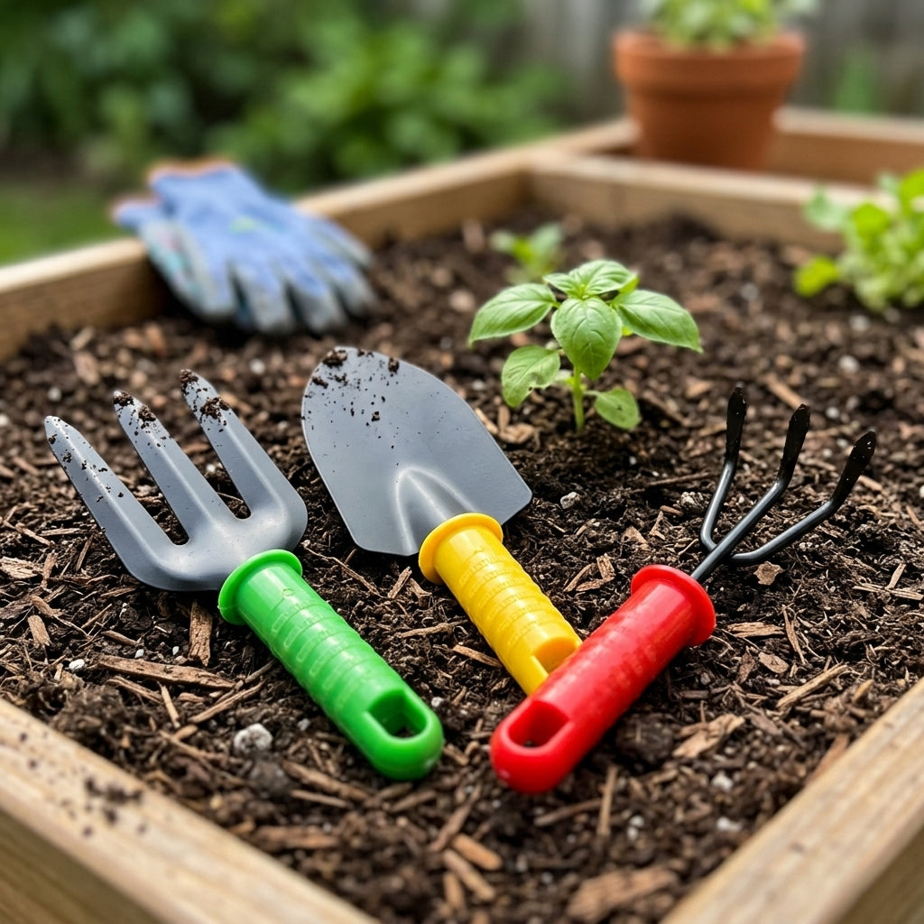 3-Piece Kids' Garden Tool Set