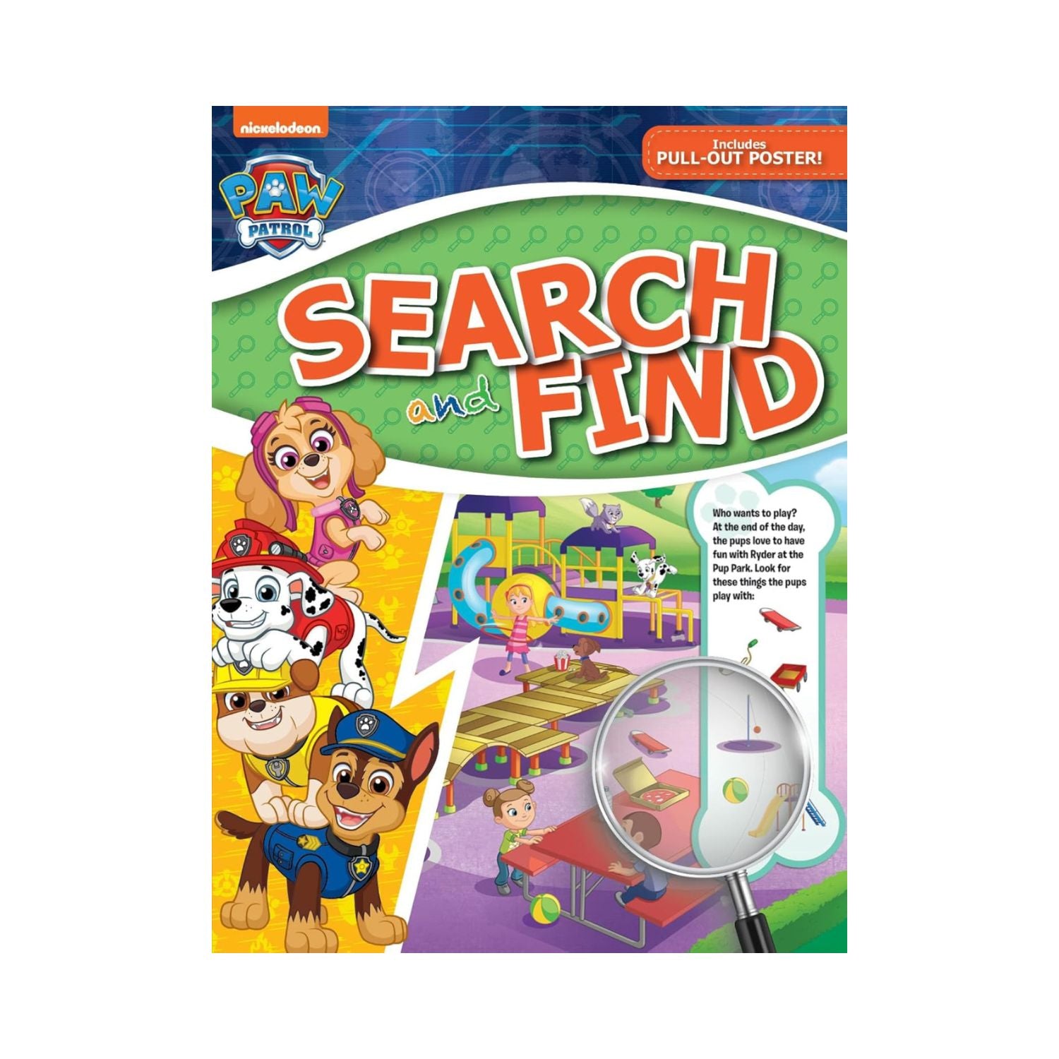 Paw Patrol Search & Find Activity Book