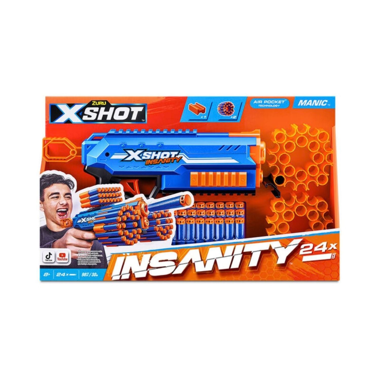 Zuru X-Shot Insanity Manic Blaster