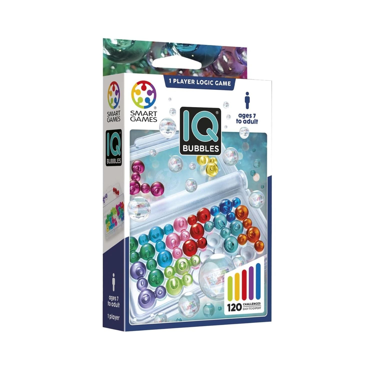 SmartGames IQ Bubbles - Travel Logic Puzzle (Ages 7+)