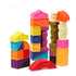 B. toys Elemenosqueeze Soft ABC Learning Baby Blocks Set - 26 Pieces