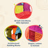 B. toys Elemenosqueeze Soft ABC Learning Baby Blocks Set - 26 Pieces