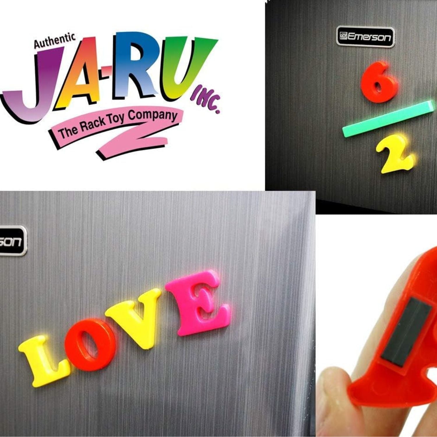 JA-RU Magnetic ABC Letter & Numbers