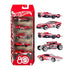 Hot Wheels Mattel 80th Anniversary Toy Cars - Scale 1:64 5 Pack