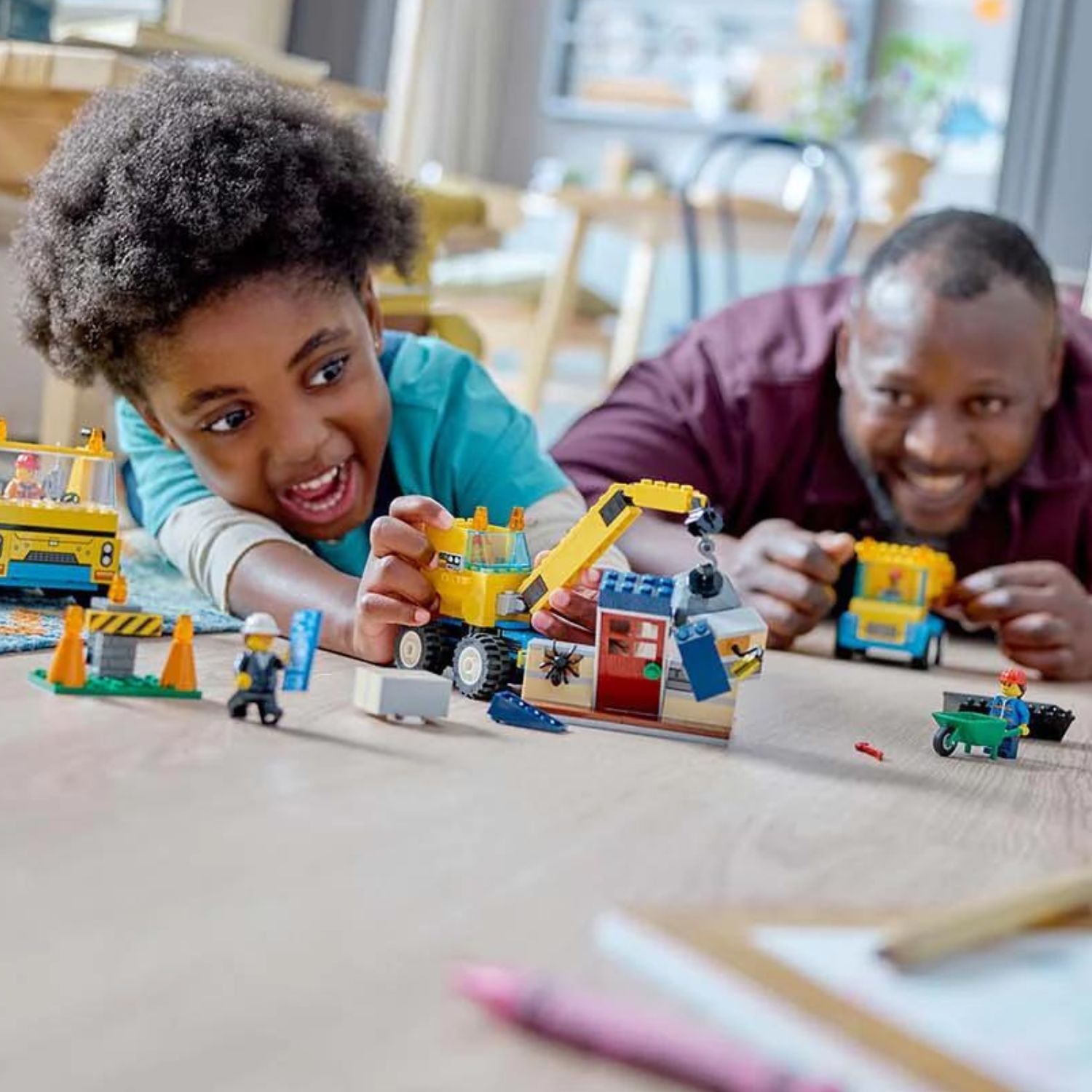 LEGO® City Construction Trucks and Wrecking Ball Crane 60391 Building Toy Cars (235 Pieces)